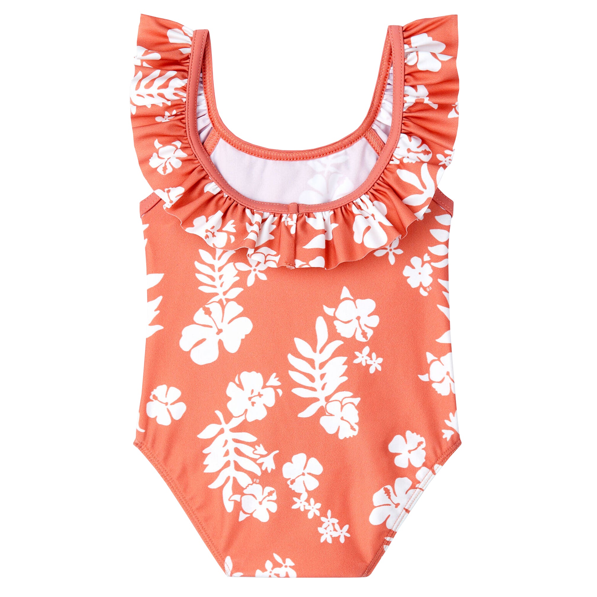 Petit Bateau Baby Girls Hawaian Swimsuit