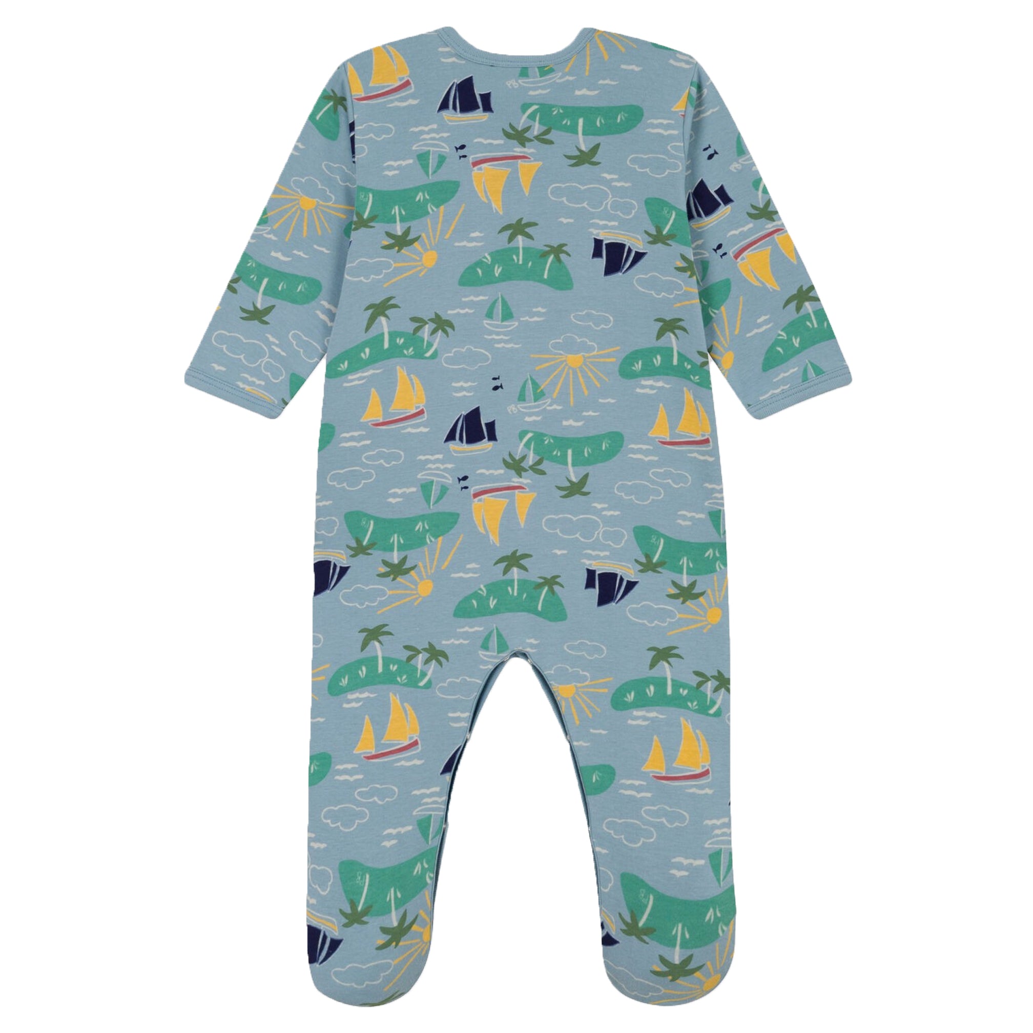 Petit Bateau Baby Boys Sailing Pyjama