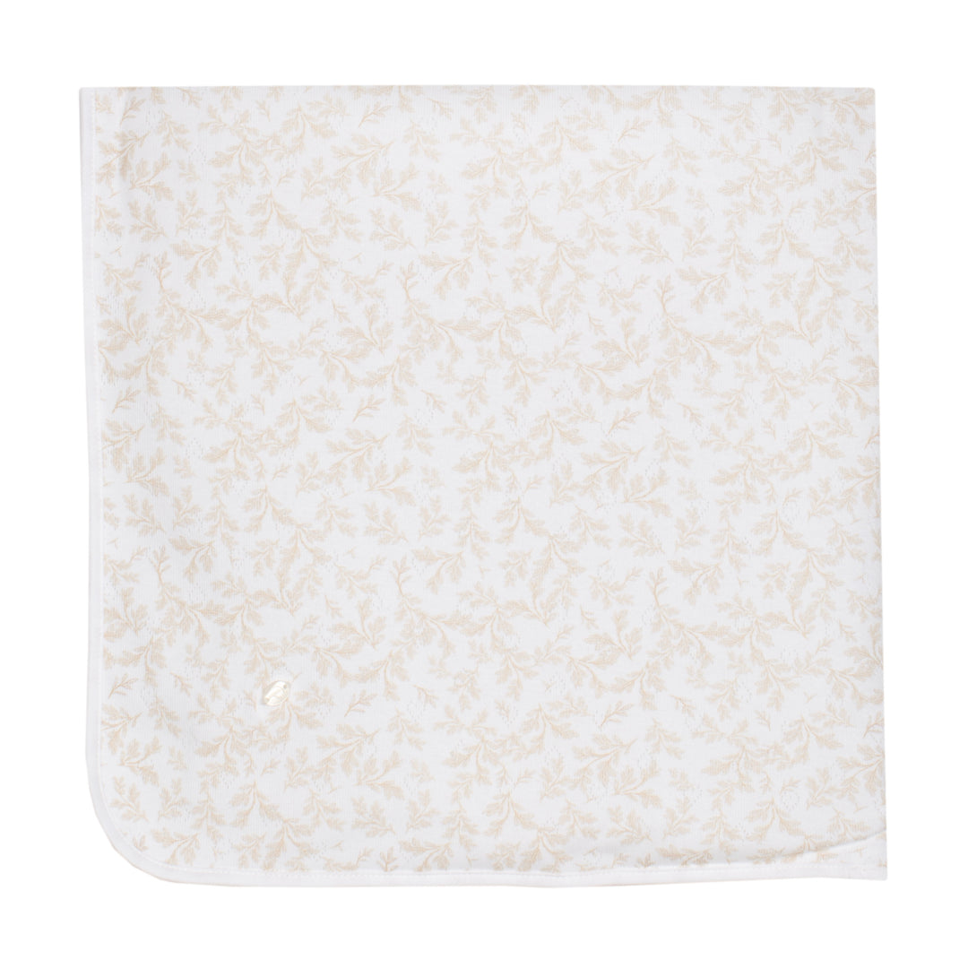 Patachou Baby Beige Floral Blanket