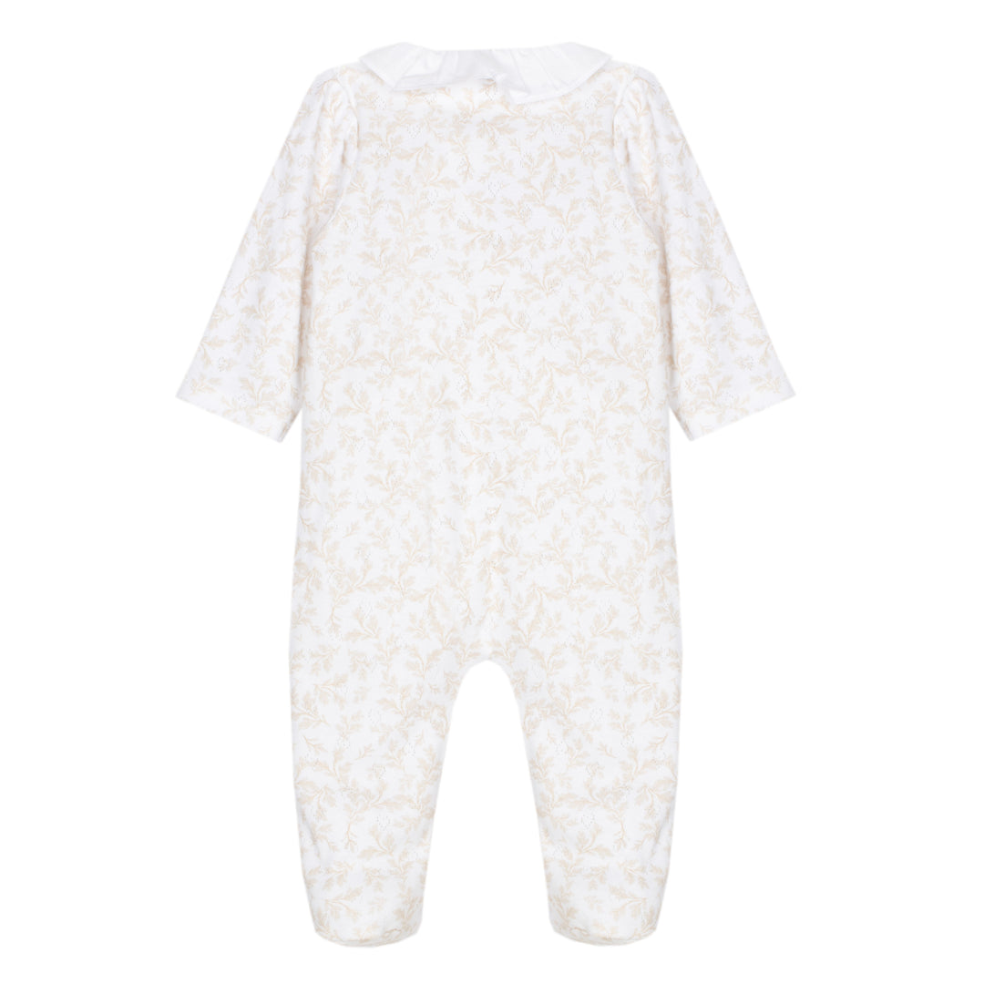 Patachou Baby Girls Beige Floral Pyjama