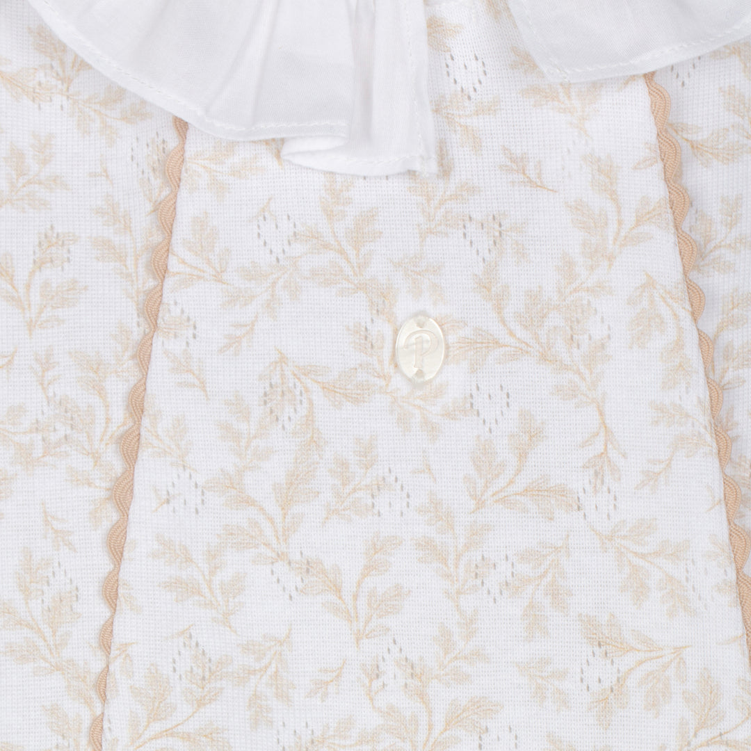 Patachou Baby Girls Beige Floral Pyjama