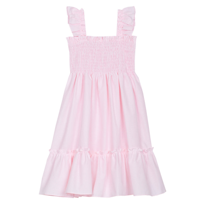 Patachou Striped Pink Midi Dress
