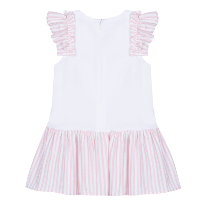 Patachou Baby Girls Pale Pink Striped Dress