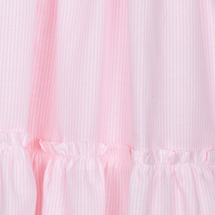 Patachou Striped Pink Midi Dress
