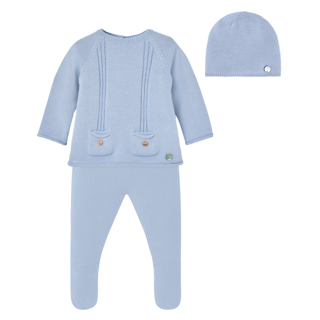 Paz Baby Boys Blue Ensemble
