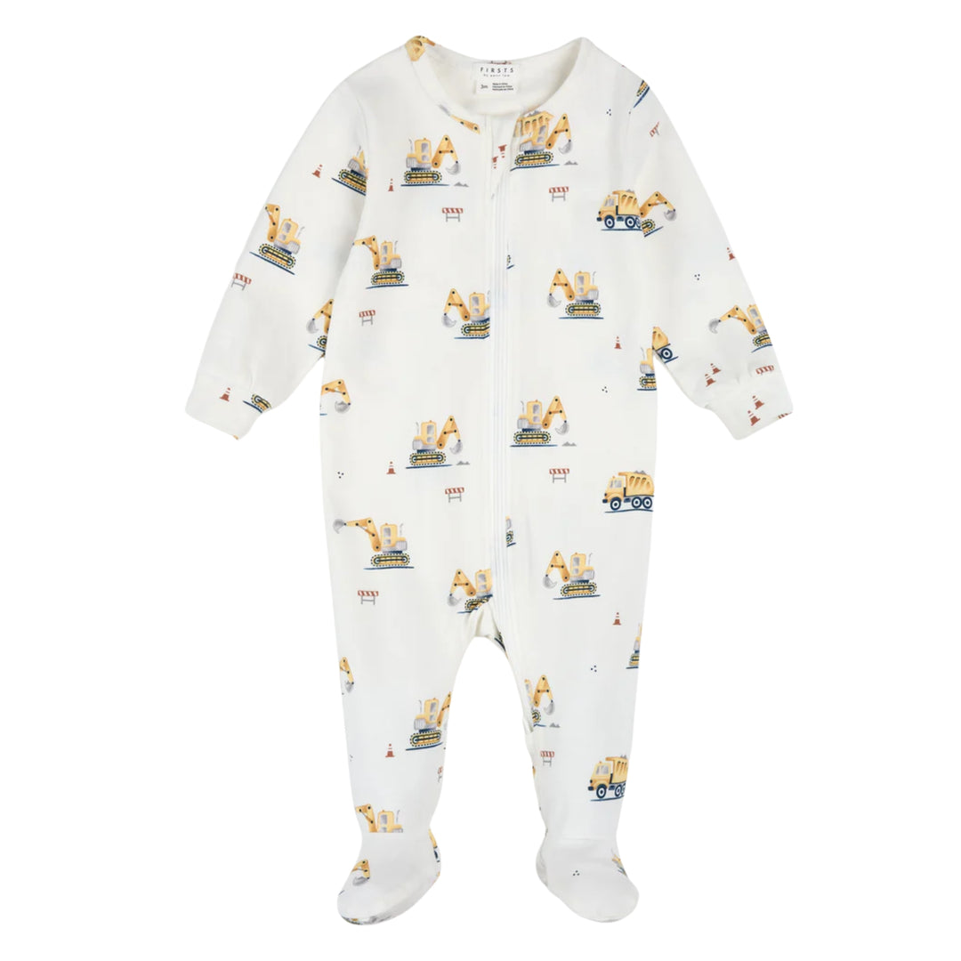 Petit Lem Baby Boys Digger Sleeper