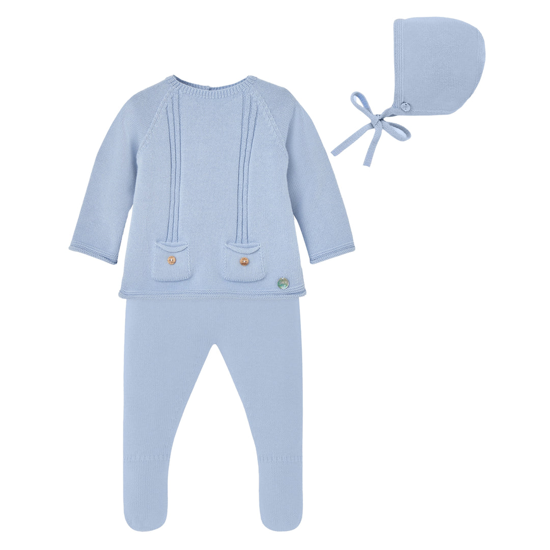 Paz Baby Boys Blue Ensemble