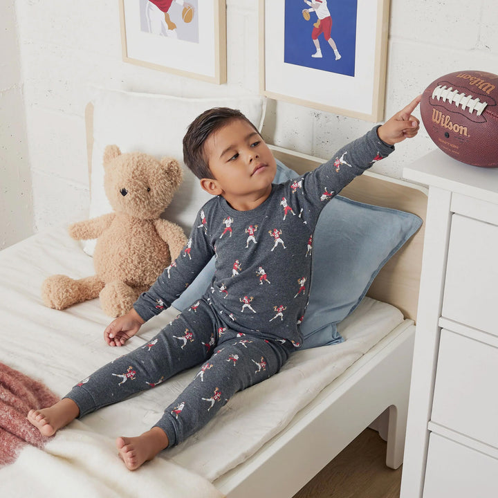 Petit Lem Quarterback PJ Set