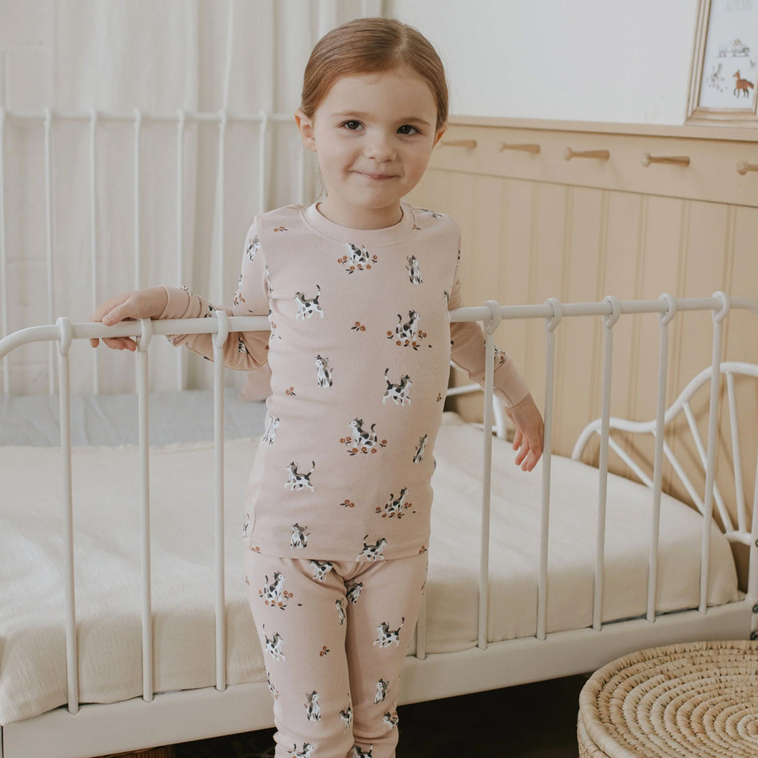 Petit Lem Baby Girls Kittens PJ Set