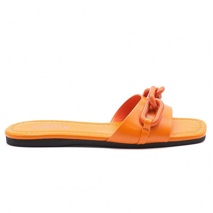 Twinset Actitude Womens Orange Sandals