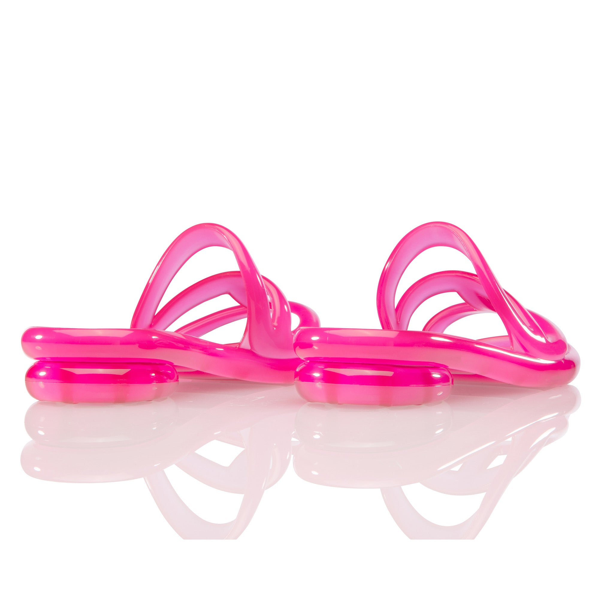 Melissa x Telfar Womens Jelly Slide Pink