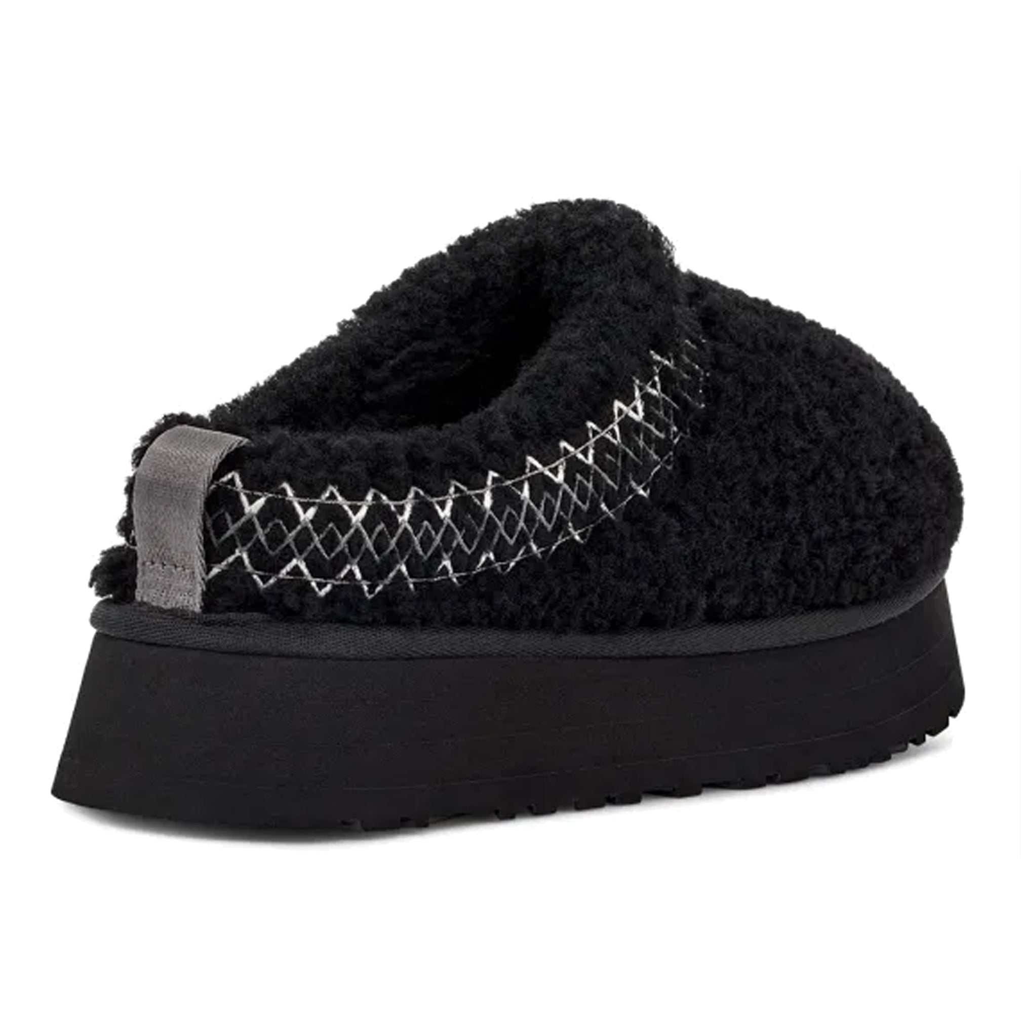 UGG Womens Tazz Ugg Braid Black