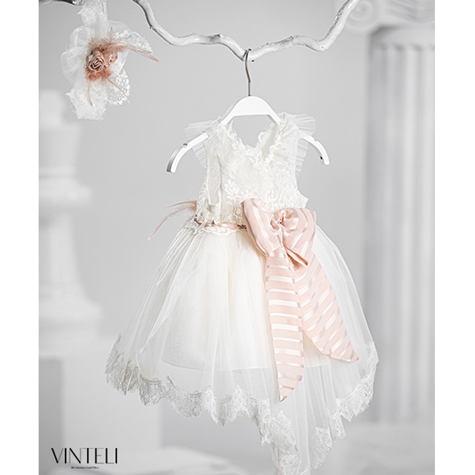 Vinteli Baby Girls Baptismal 6101 Dress