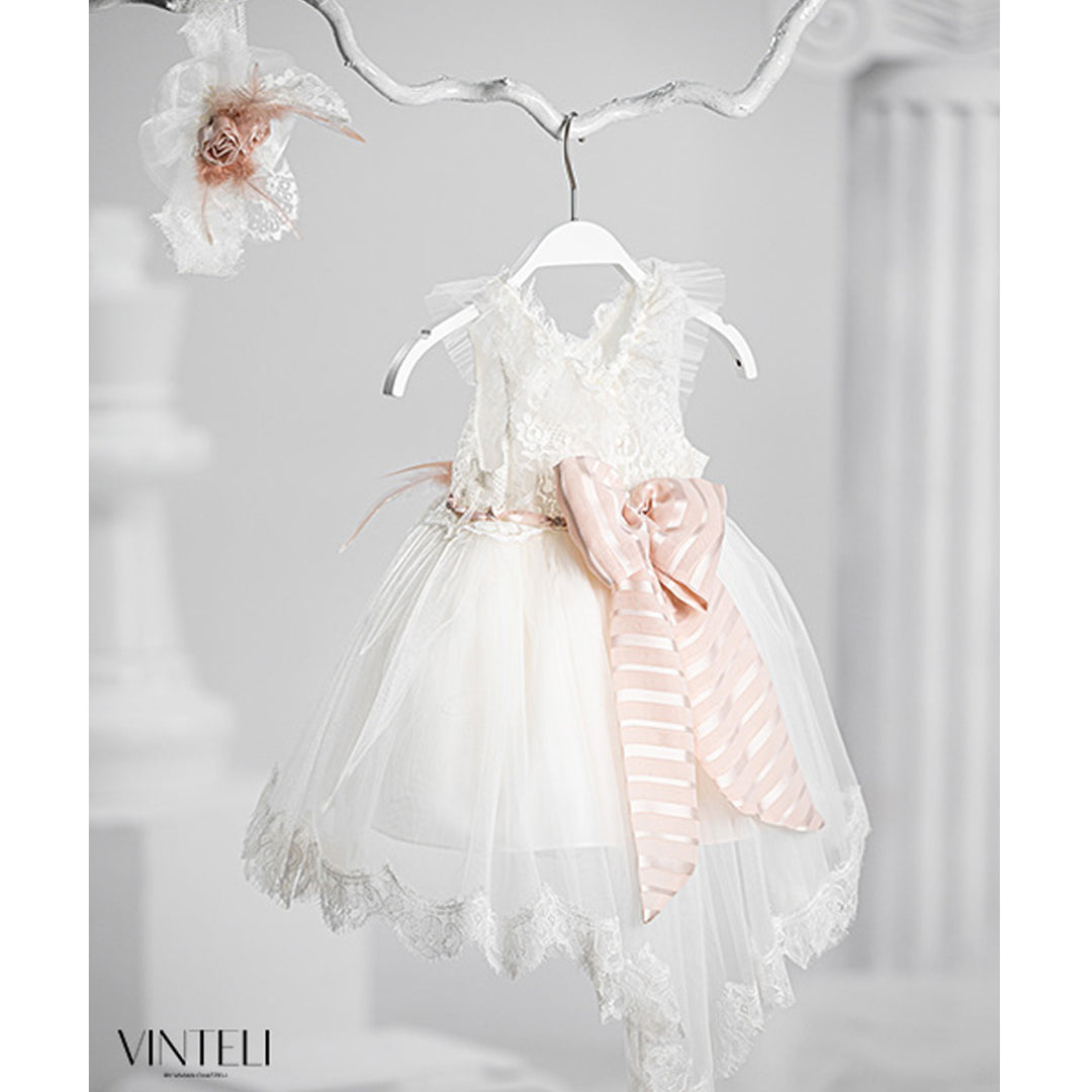 Vinteli Baby Girls Baptismal 6101 Dress