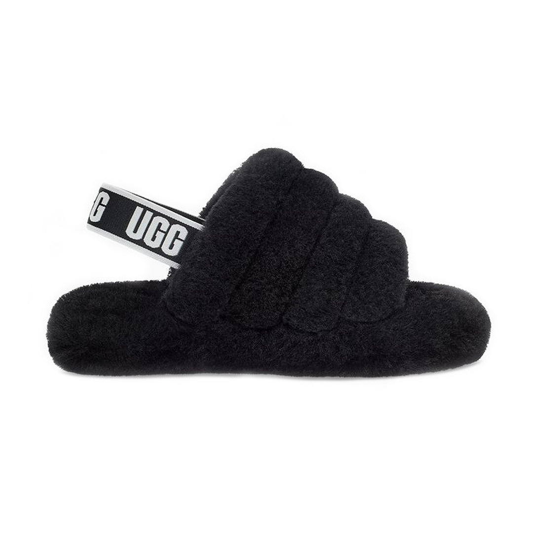 UGG Fluff Yeah Slide Black