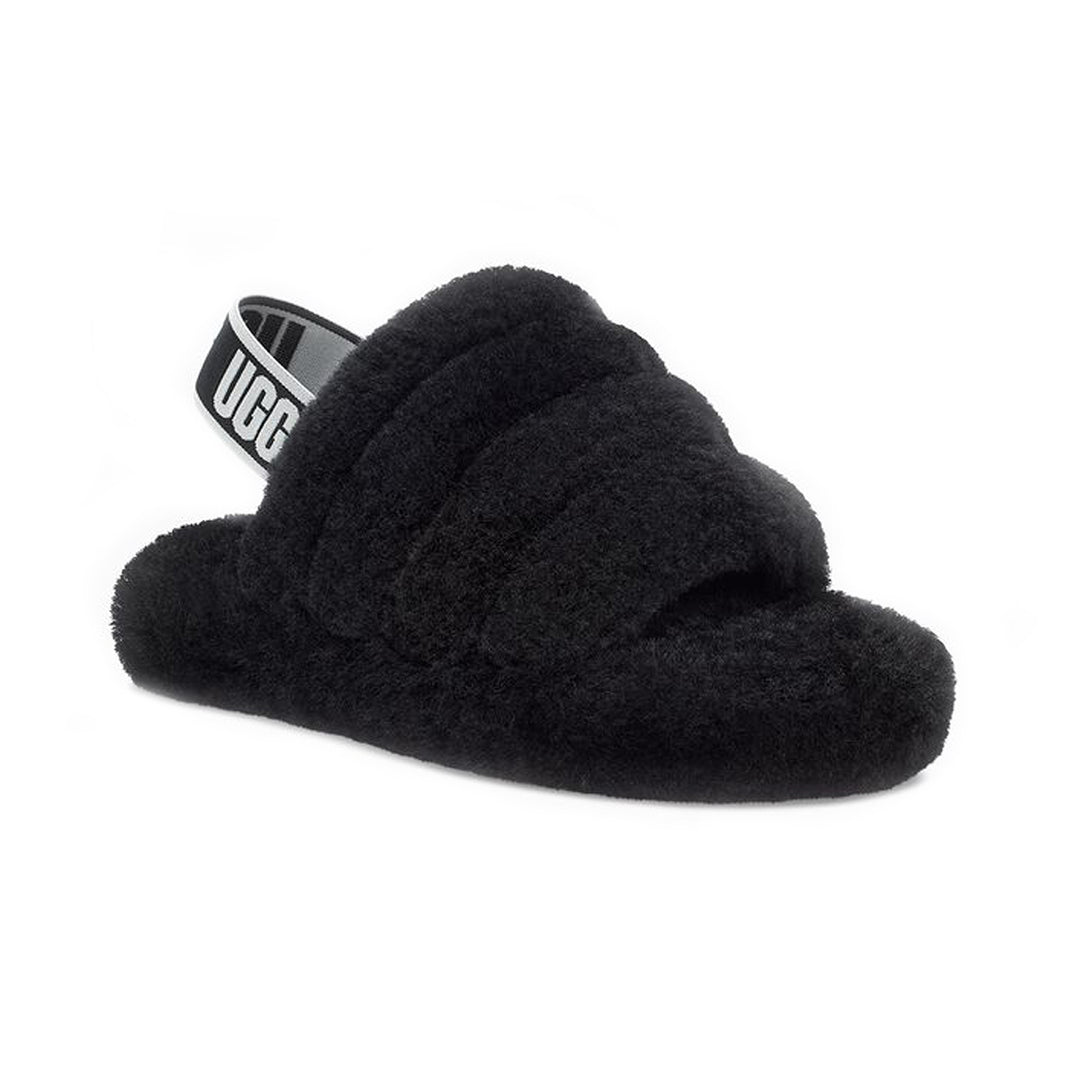 UGG Fluff Yeah Slide Black