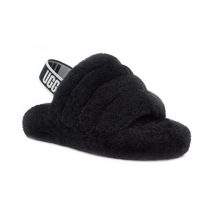 UGG Fluff Yeah Slide Black