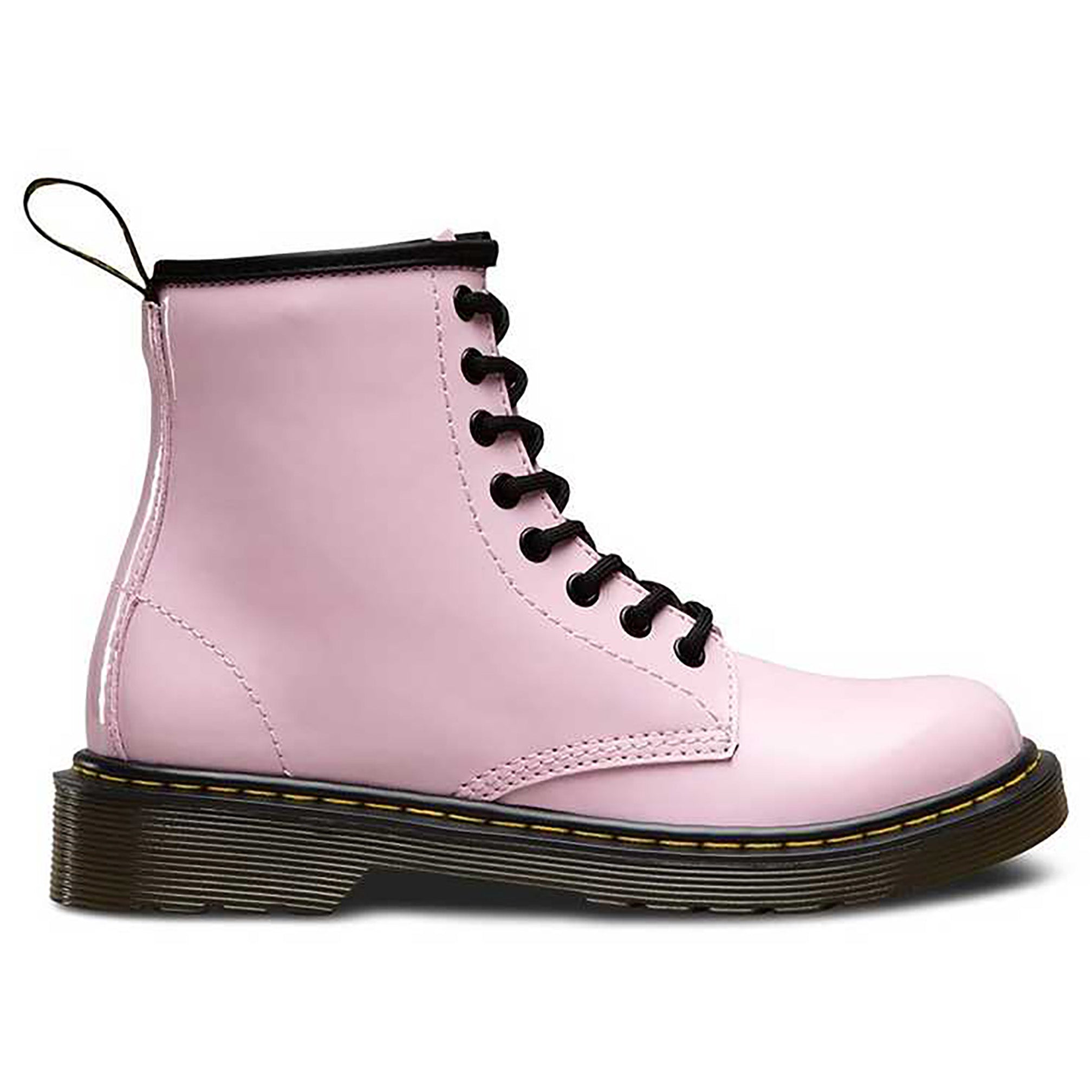 Dr. Martens Pink Patent Lamper Boots