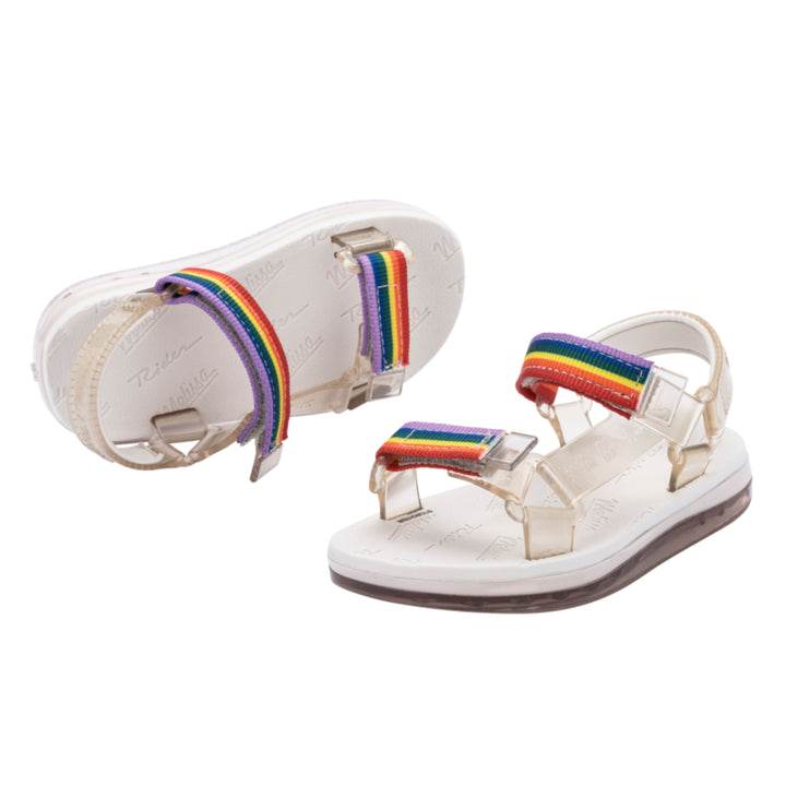 Mini Melissa Papete + Rider Rainbow Baby