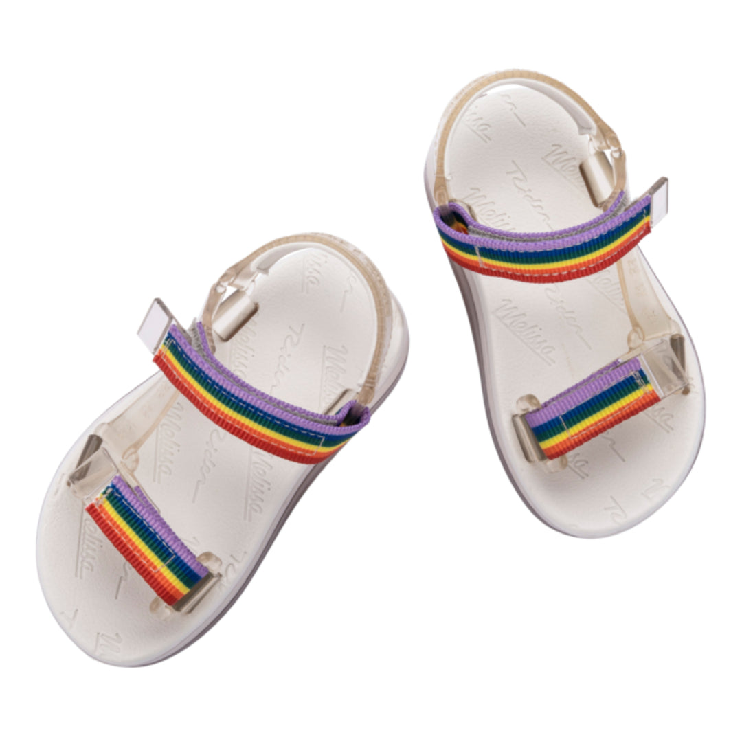 Mini Melissa Papete + Rider Rainbow Baby