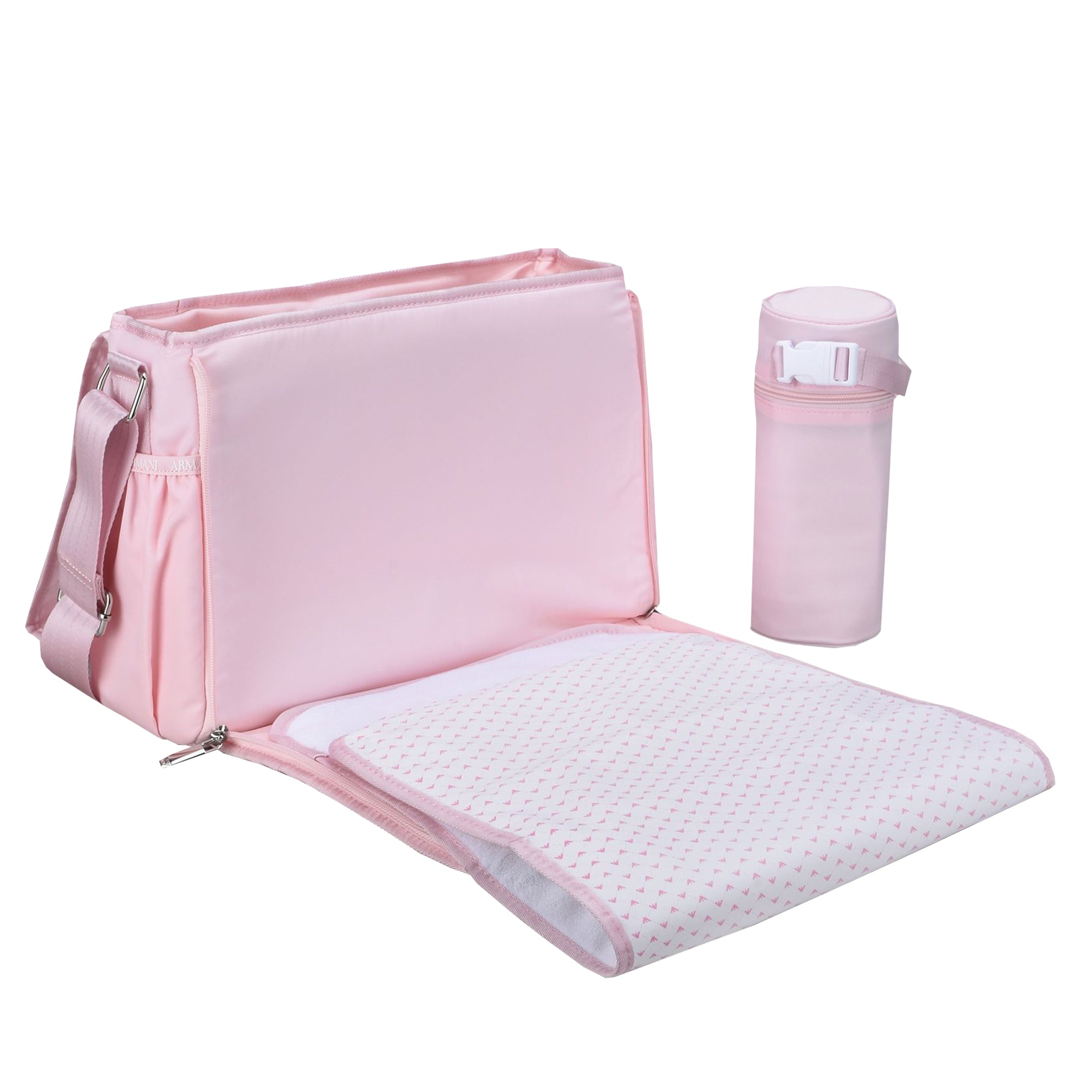 Emporio Armani Pink Diaper Bag