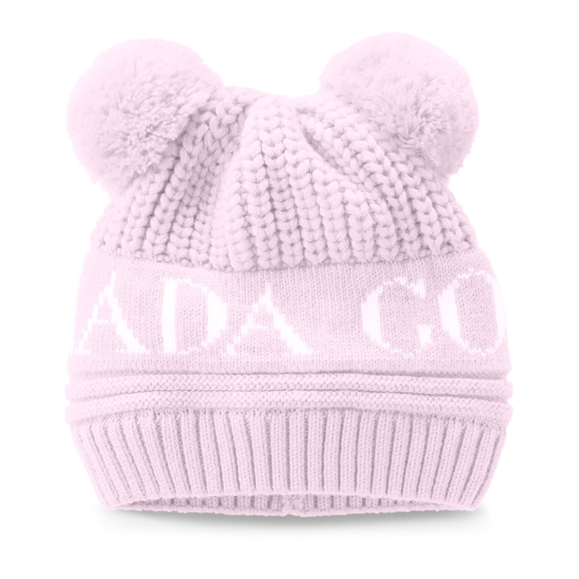 Canada Goose Baby Double Pom Hat Pink