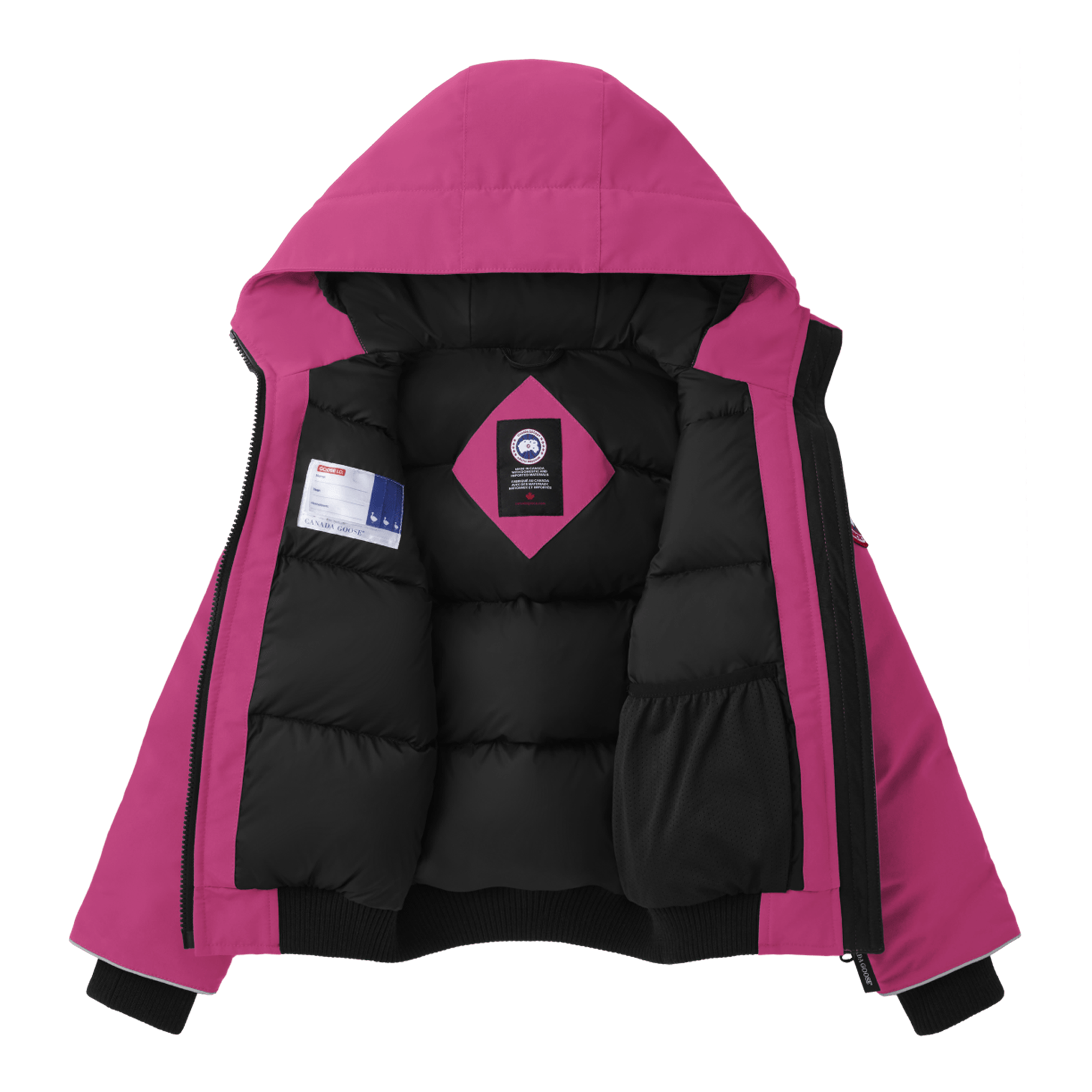 Canada Goose Grizzly Bomber Fuchsia