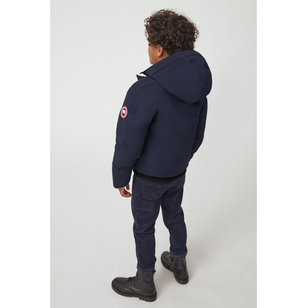 Canada Goose Rundle Bomber with Fur Navy