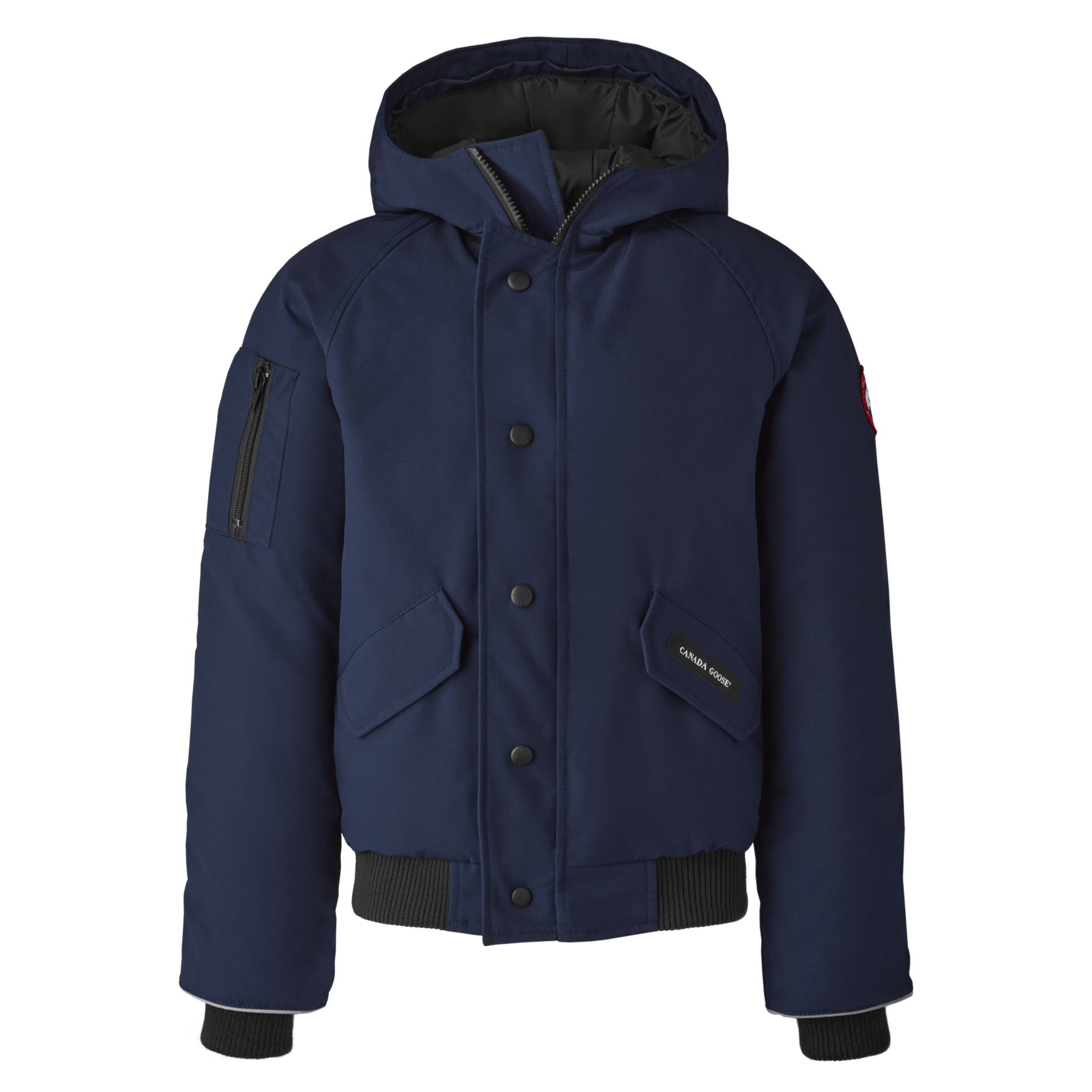 Canada Goose Rundle Bomber with Fur Navy