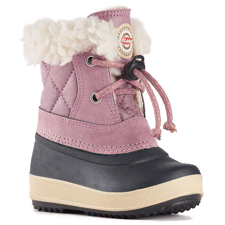Olang Ape Rosa Nero Boots
