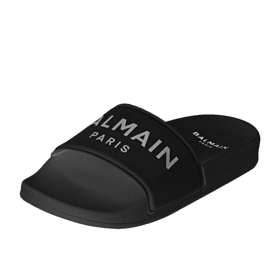 Balmain Black Slides