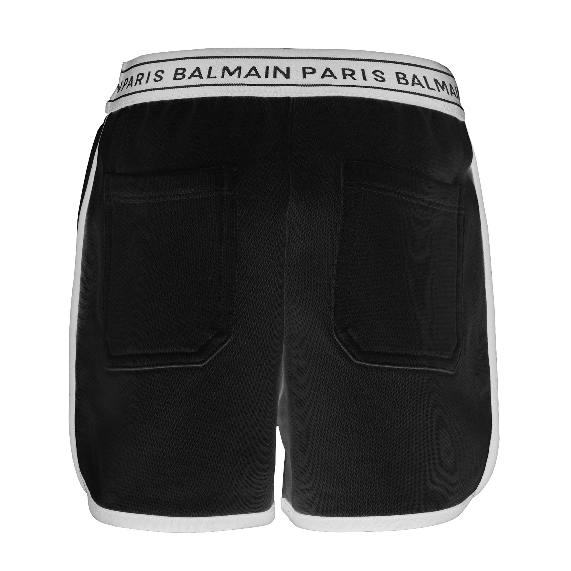 Balmain Black Sporty Shorts