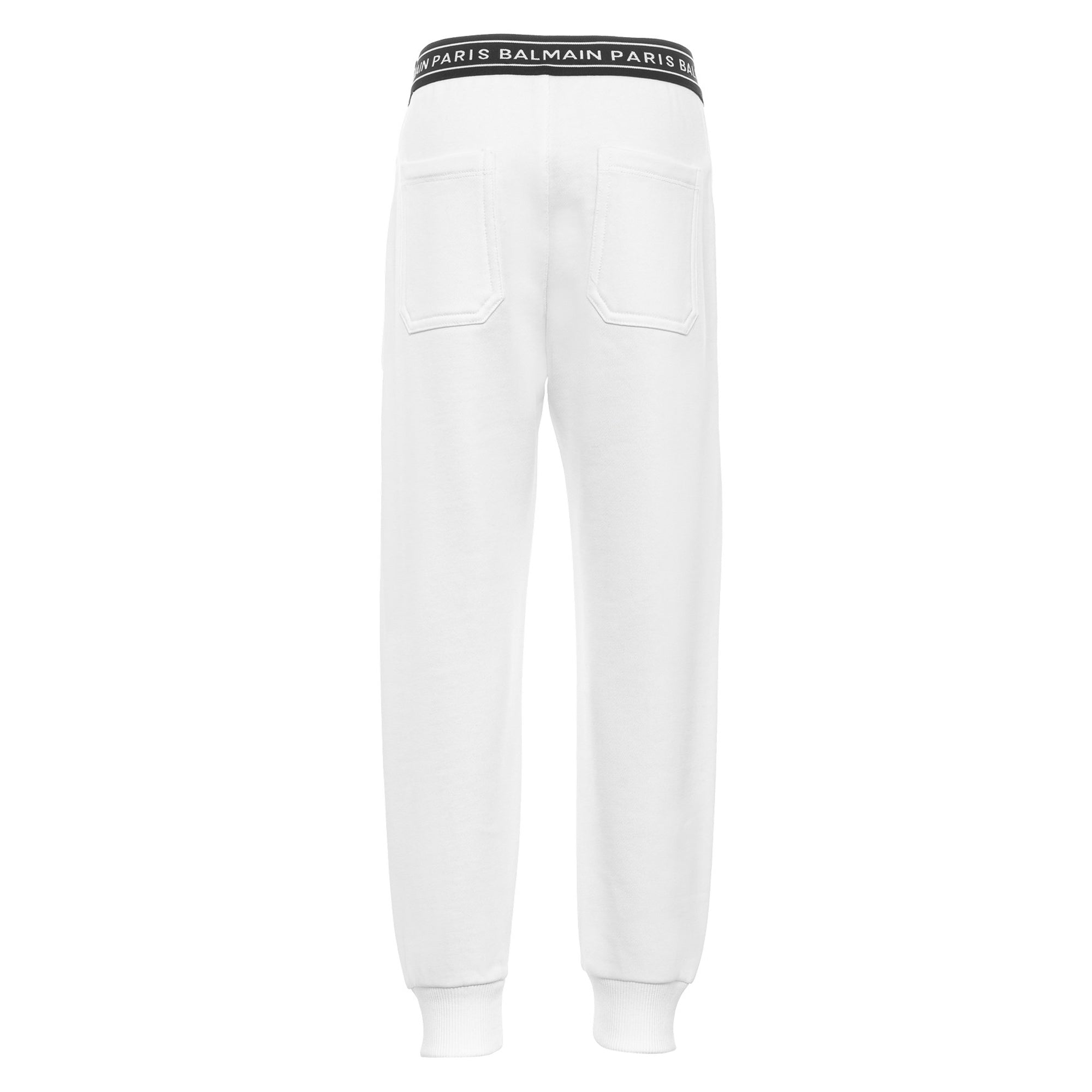 Balmain White Sweatpants