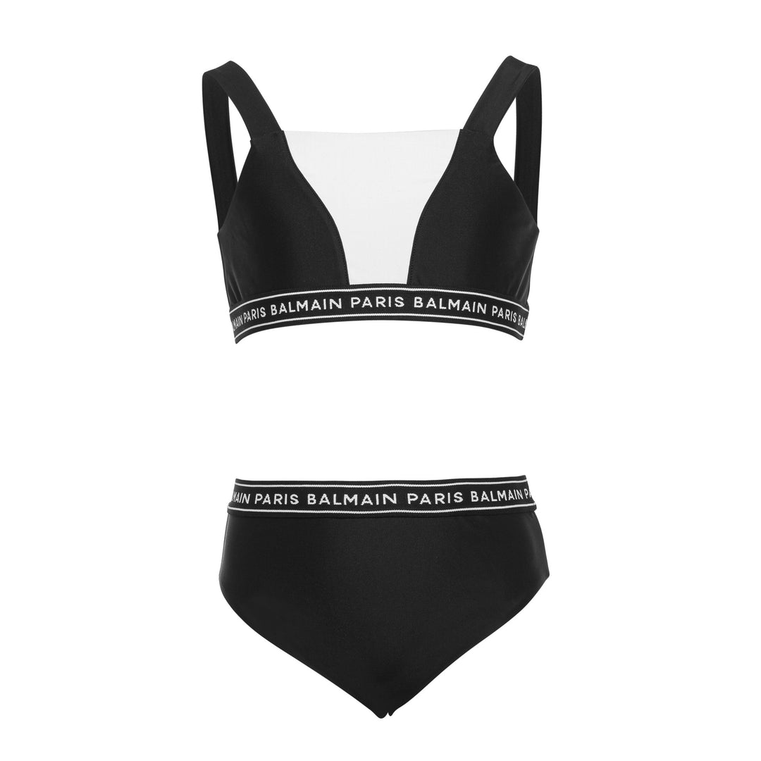 Balmain Black and White Bikini