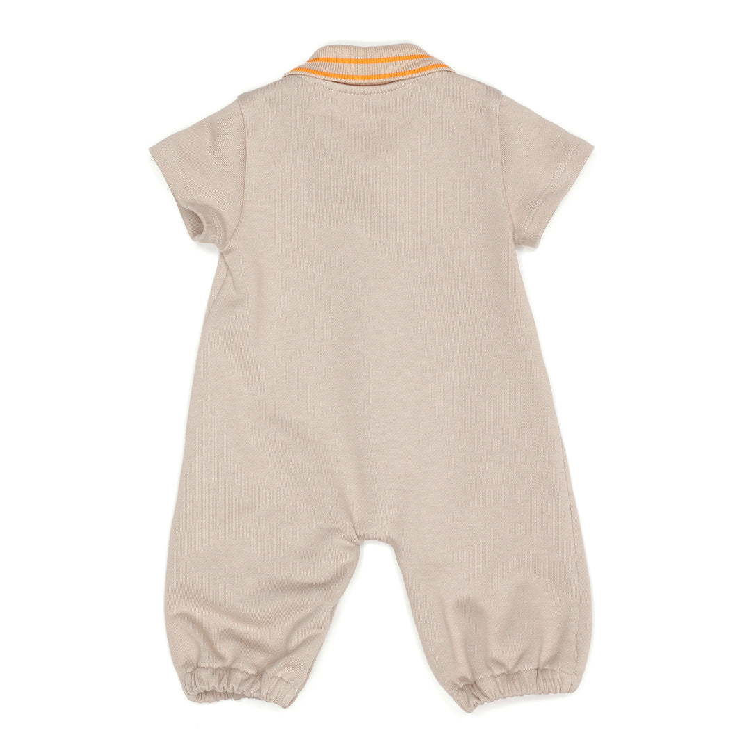 Fendi Baby Boys Beige Romper