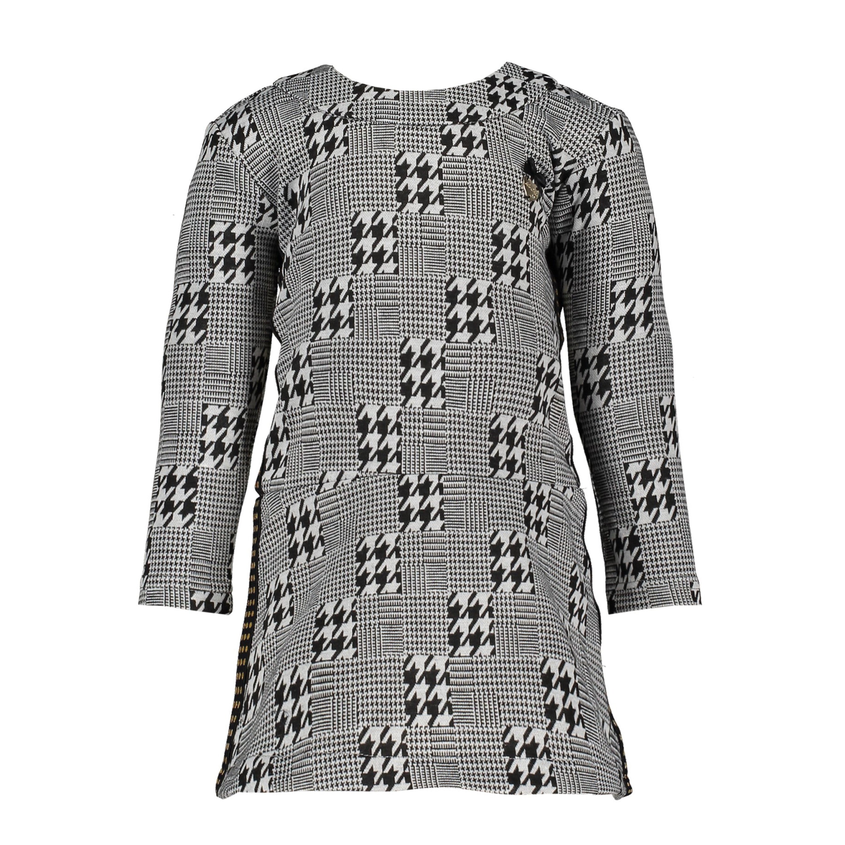 Le Chic Baby Girls Houndstooth Dress