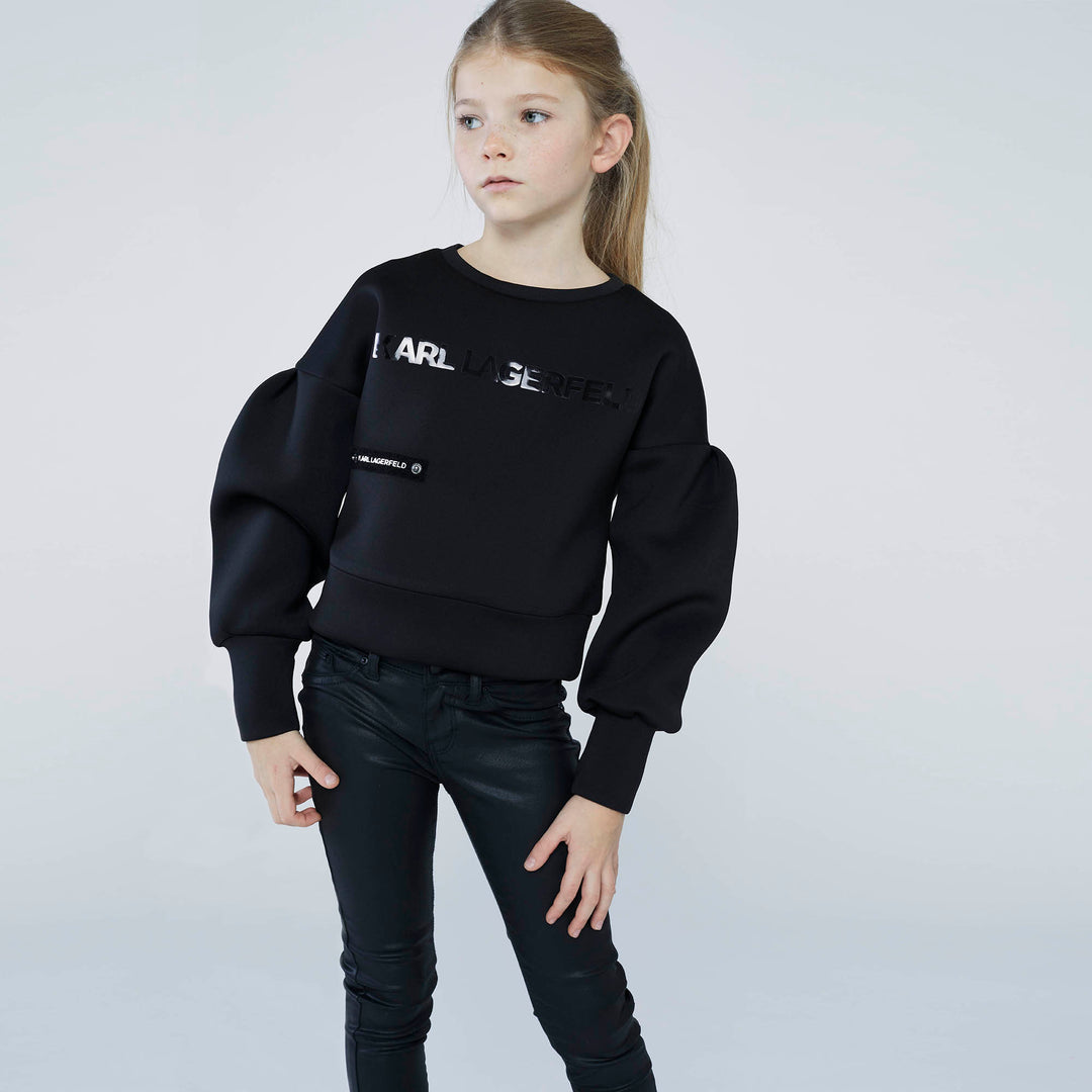 Karl Lagerfeld Black Sweatshirt