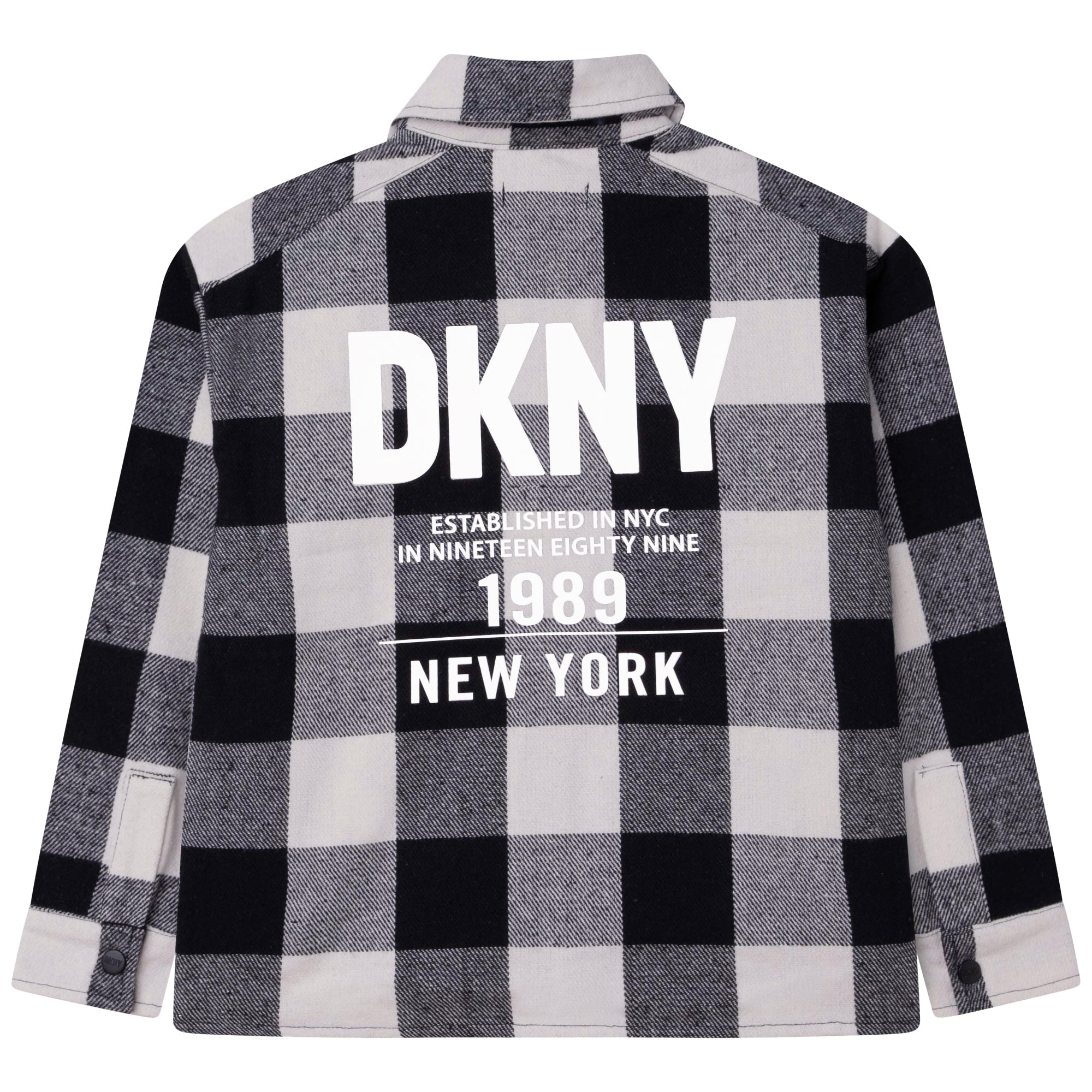 DKNY Black and White Flannel
