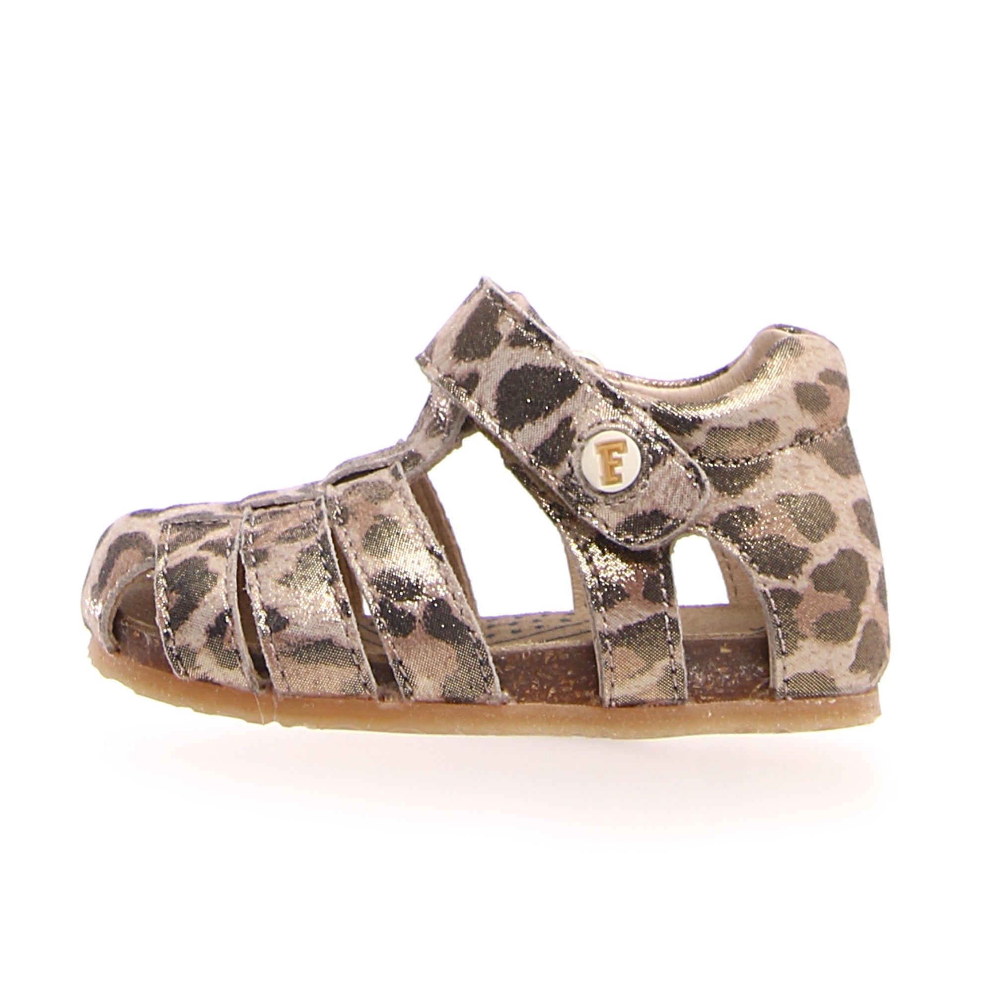 Falcotto Baby Girls Alby Leopard Sandals