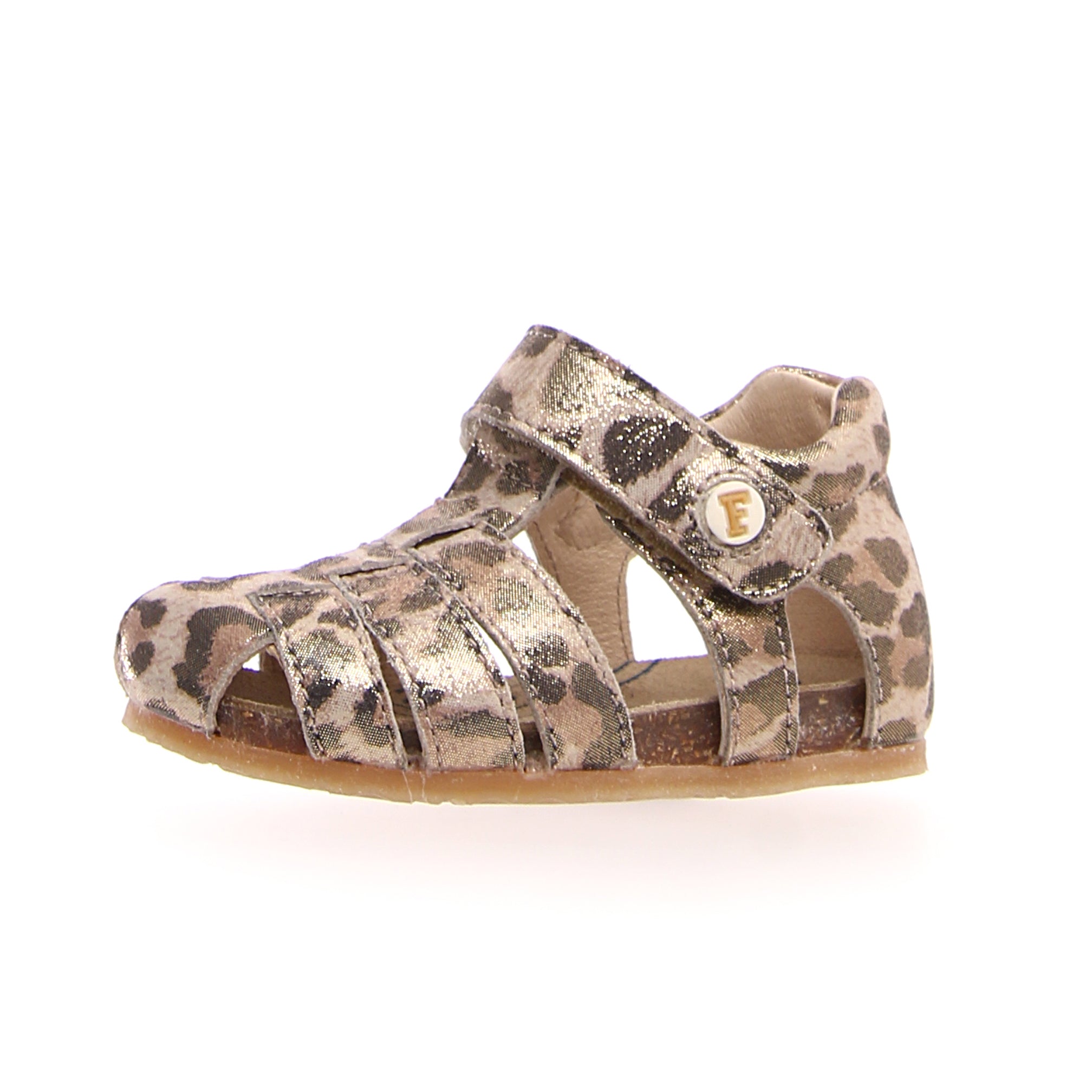 Falcotto Baby Girls Alby Leopard Sandals