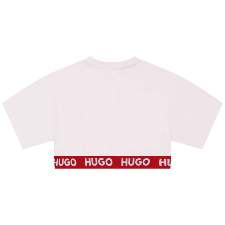 Hugo Pink Crop Top