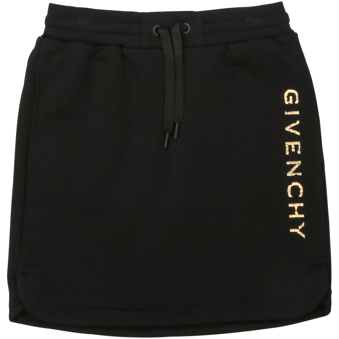 Givenchy Black and Gold Skirt