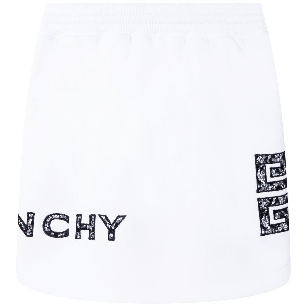 Givenchy White Skirt