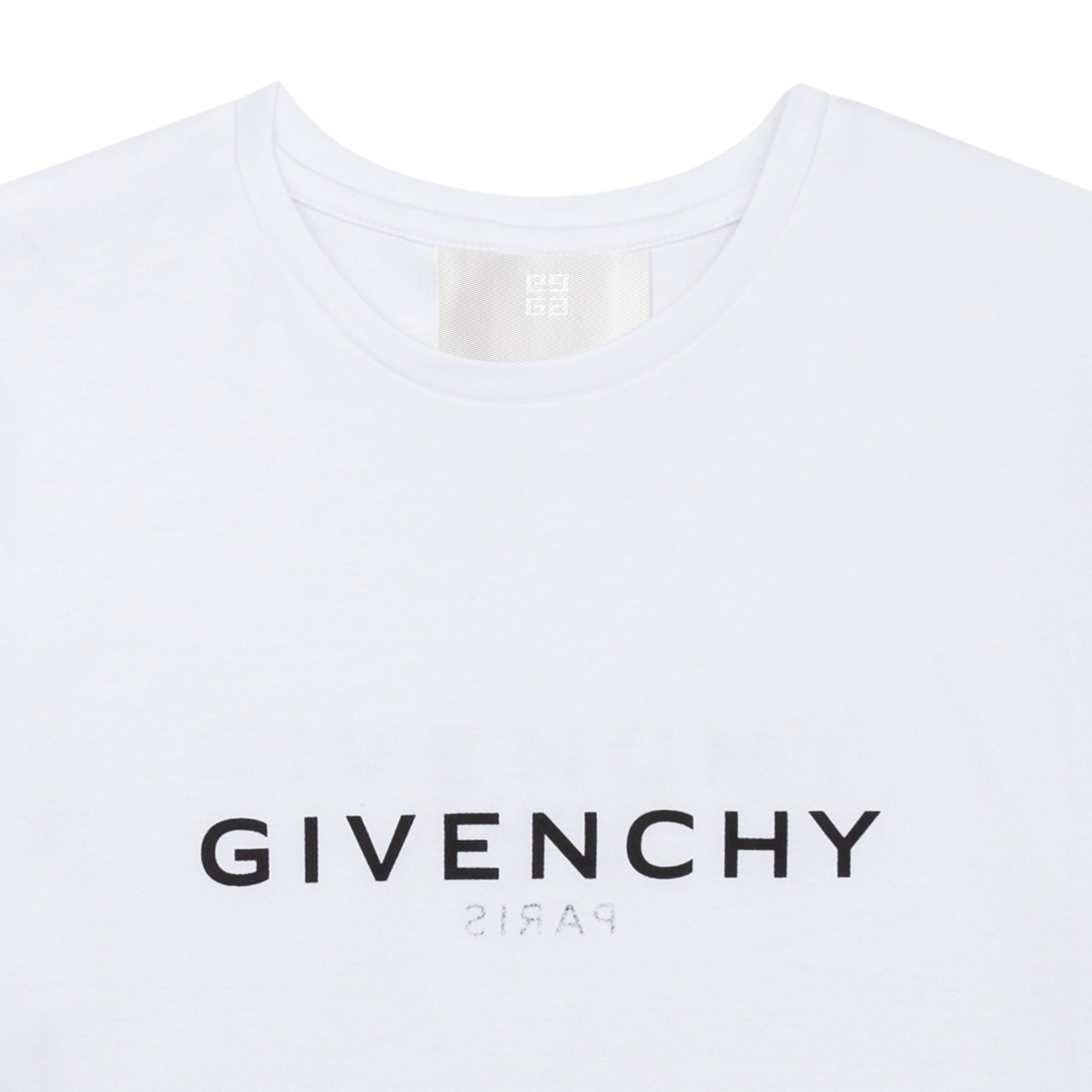 Givenchy Fitted White T-Shirt