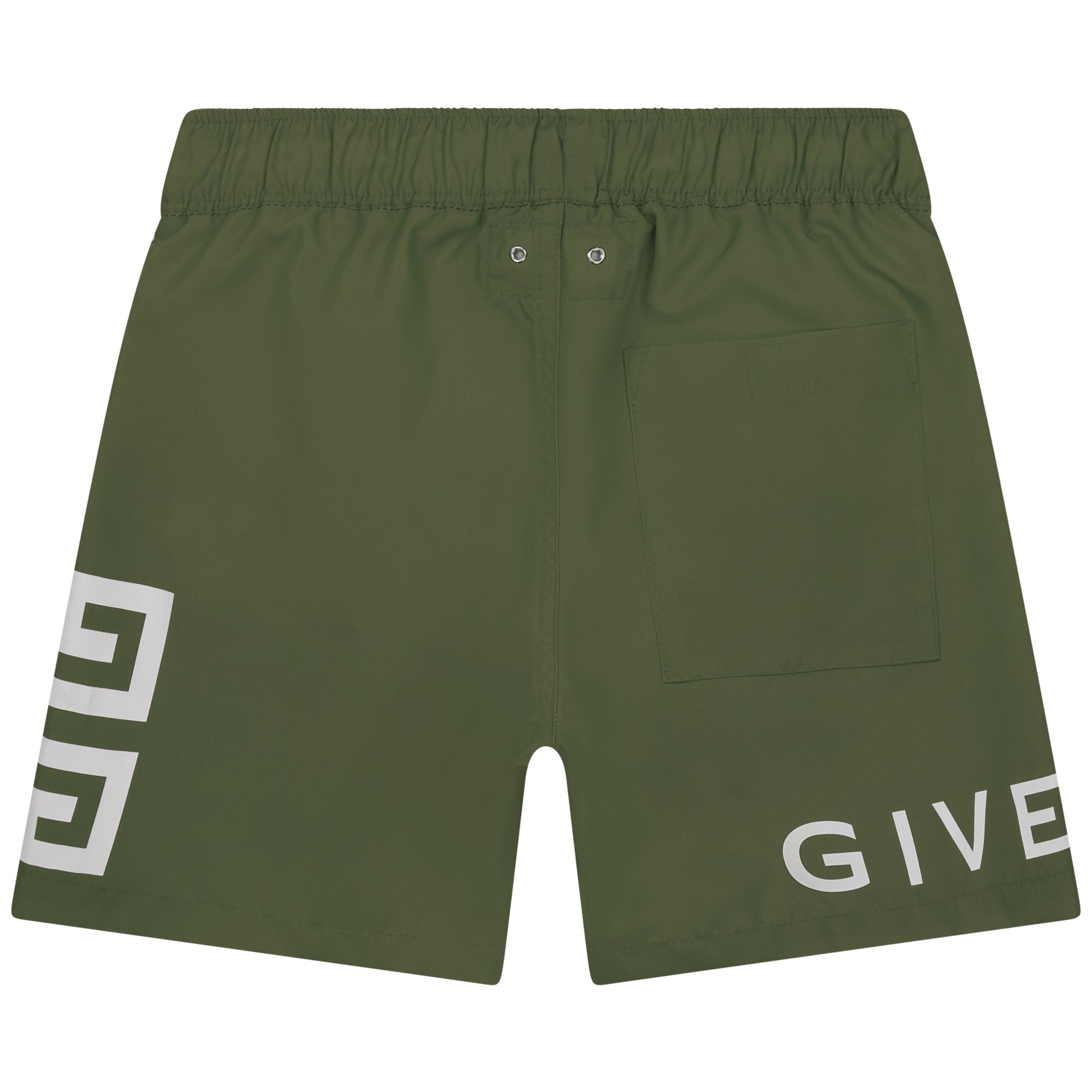 Givenchy Green Swim Shorts