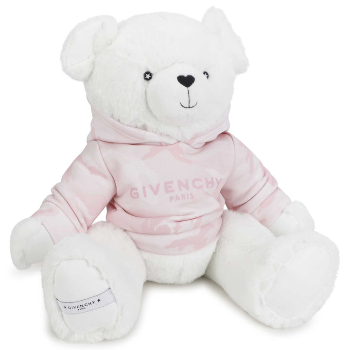 Givenchy White and Pink Teddy Bear