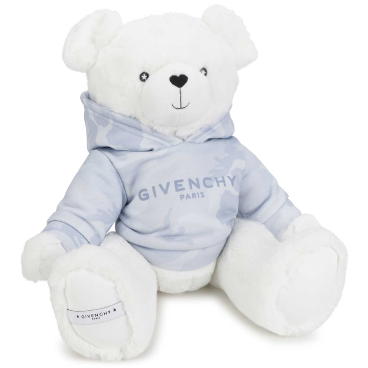 Givenchy White and Blue Teddy Bear