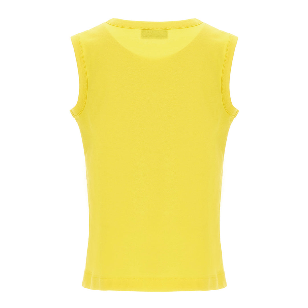 Moschino Yellow Tank Top