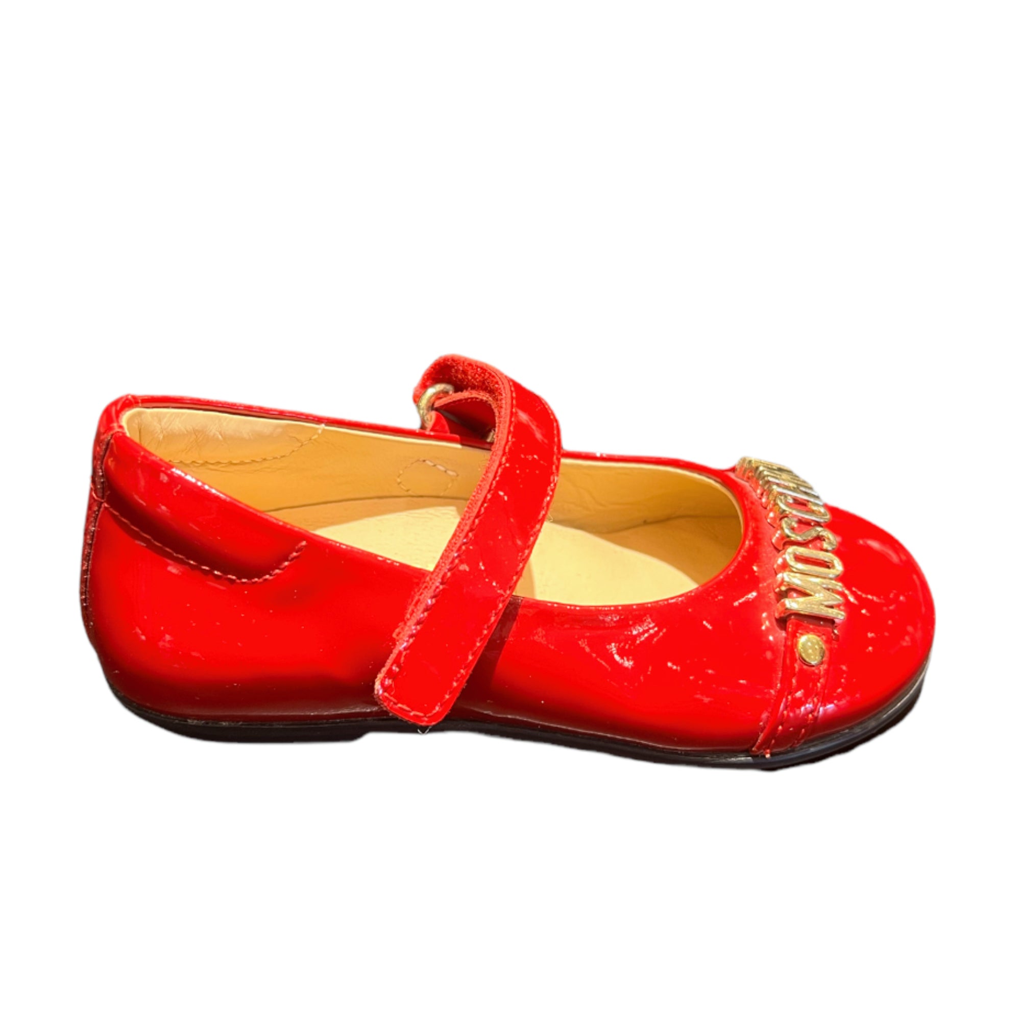 Moschino Baby Girls Red Shoes