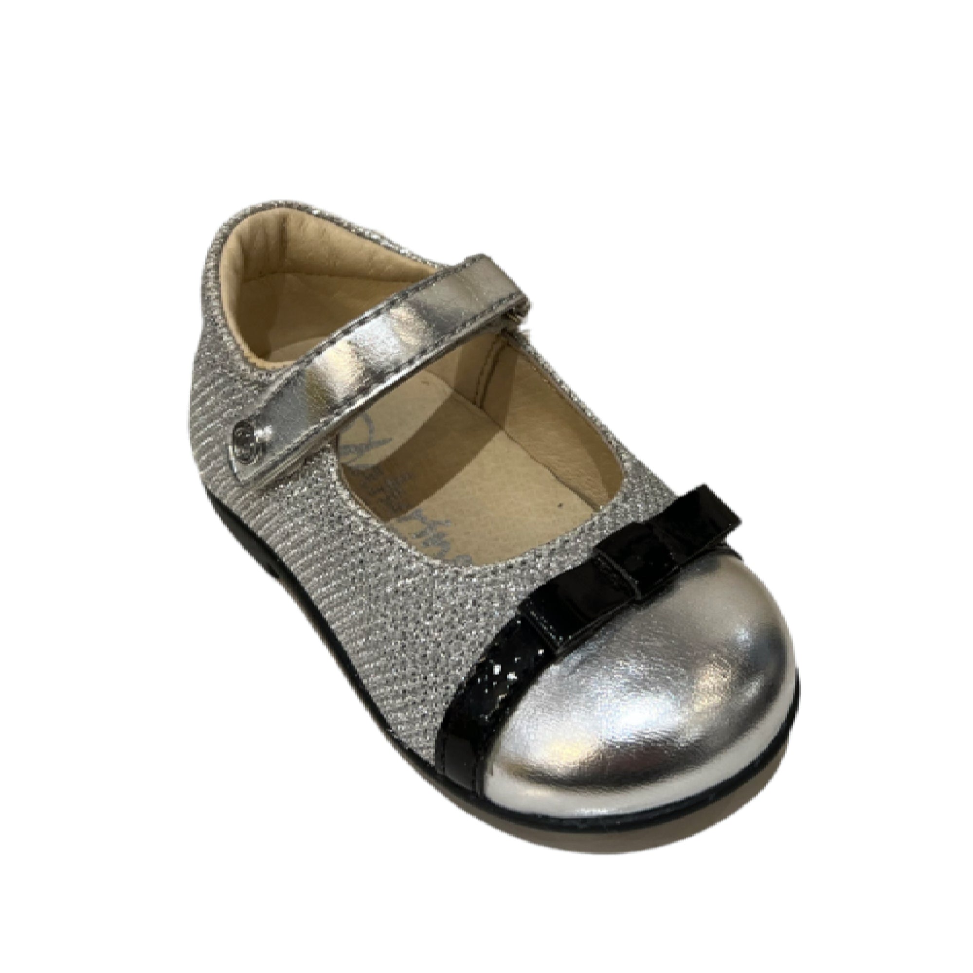 Naturino Baby Girls Silver Shoes